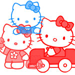 Hello Kitty brushes