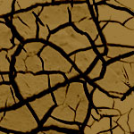 Cracked earth brushes